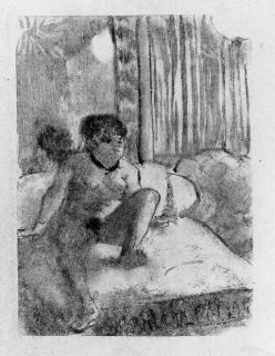 Edgar Degas - Repos sur le Lit (Janis 97)