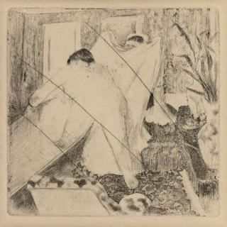 Edgar Degas - Sortie du Bain (Deltiel 39)