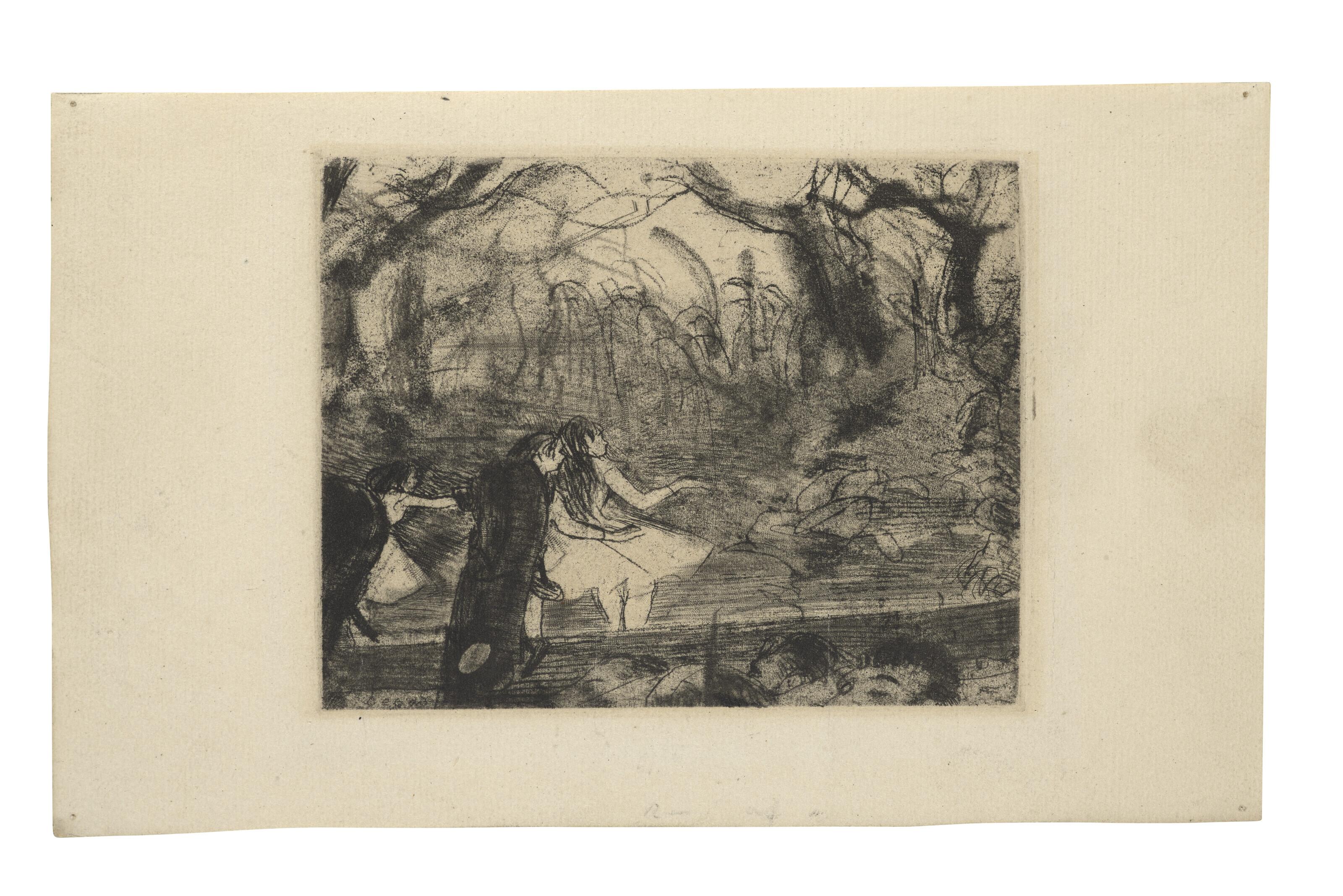 Edgar Degas - Sur la scène III