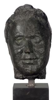 Edgar Degas - Tête, étude pour le portait de Mme. S. (Mathilde Salle)