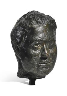 Edgar Degas - Tête, Étude Pour Le Portrait De Madame S. (Mathilde Salle)