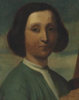 Edgar Degas - Tête florentine (d\'après un tableau ancien)