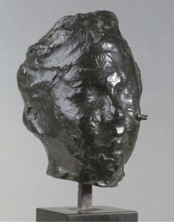 Edgar Degas - Tête, Petite Étude Pour Le Portrait de Madame S