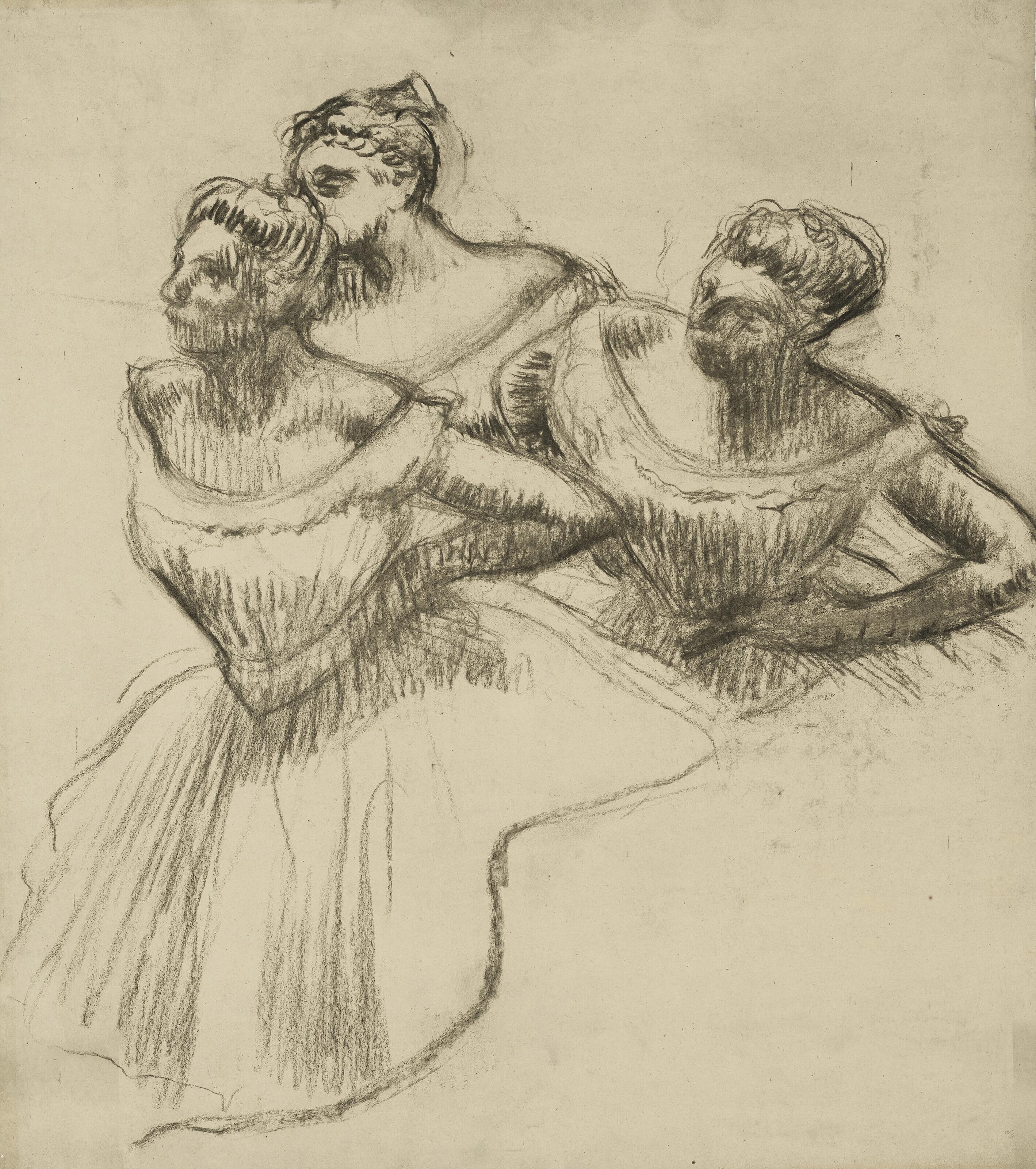 Edgar Degas - Trois danseuses