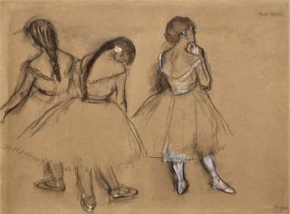 Sous-bois by Edgar Degas
