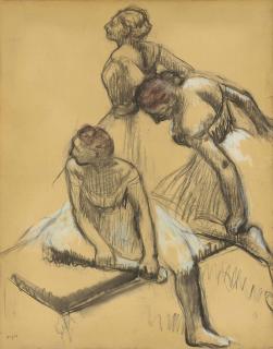 Edgar Degas - Trois danseuses