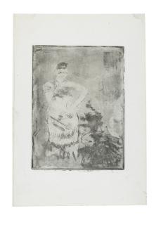 Edgar Degas - Une chanteuse