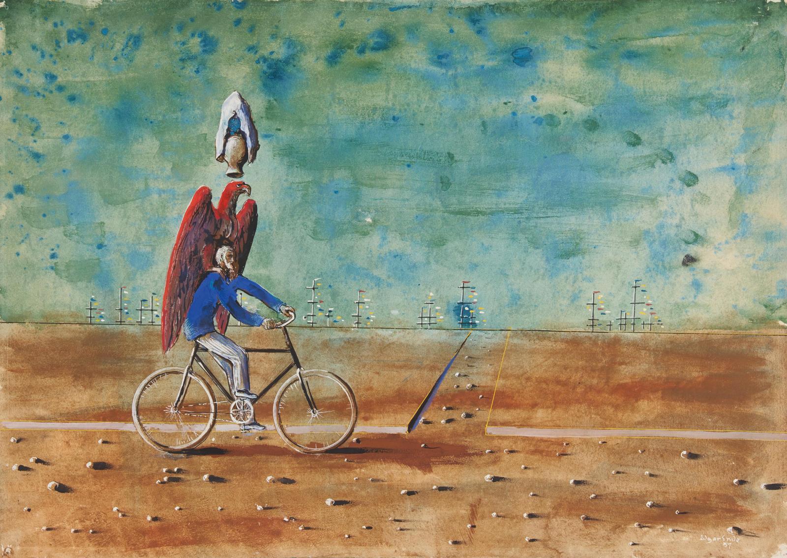 Edgar Ende - Ohne Titel (Der Steuermann).