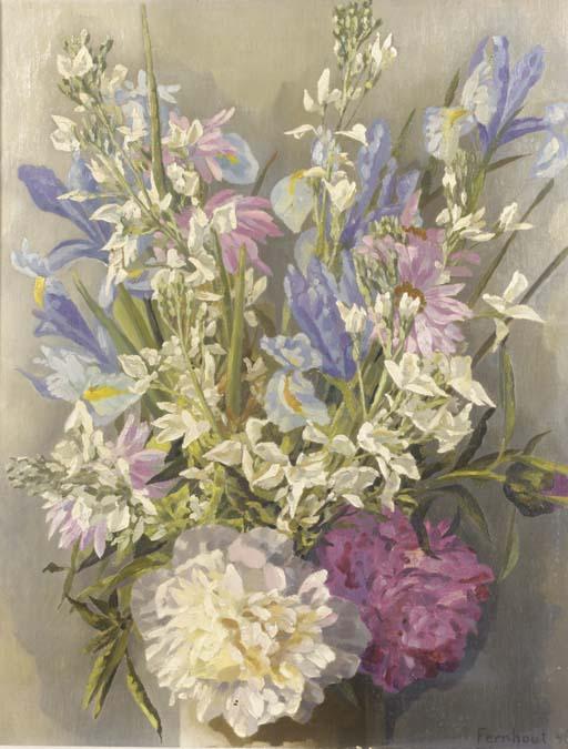 Edgar Fernhout - Bloemen - A still life with flowers