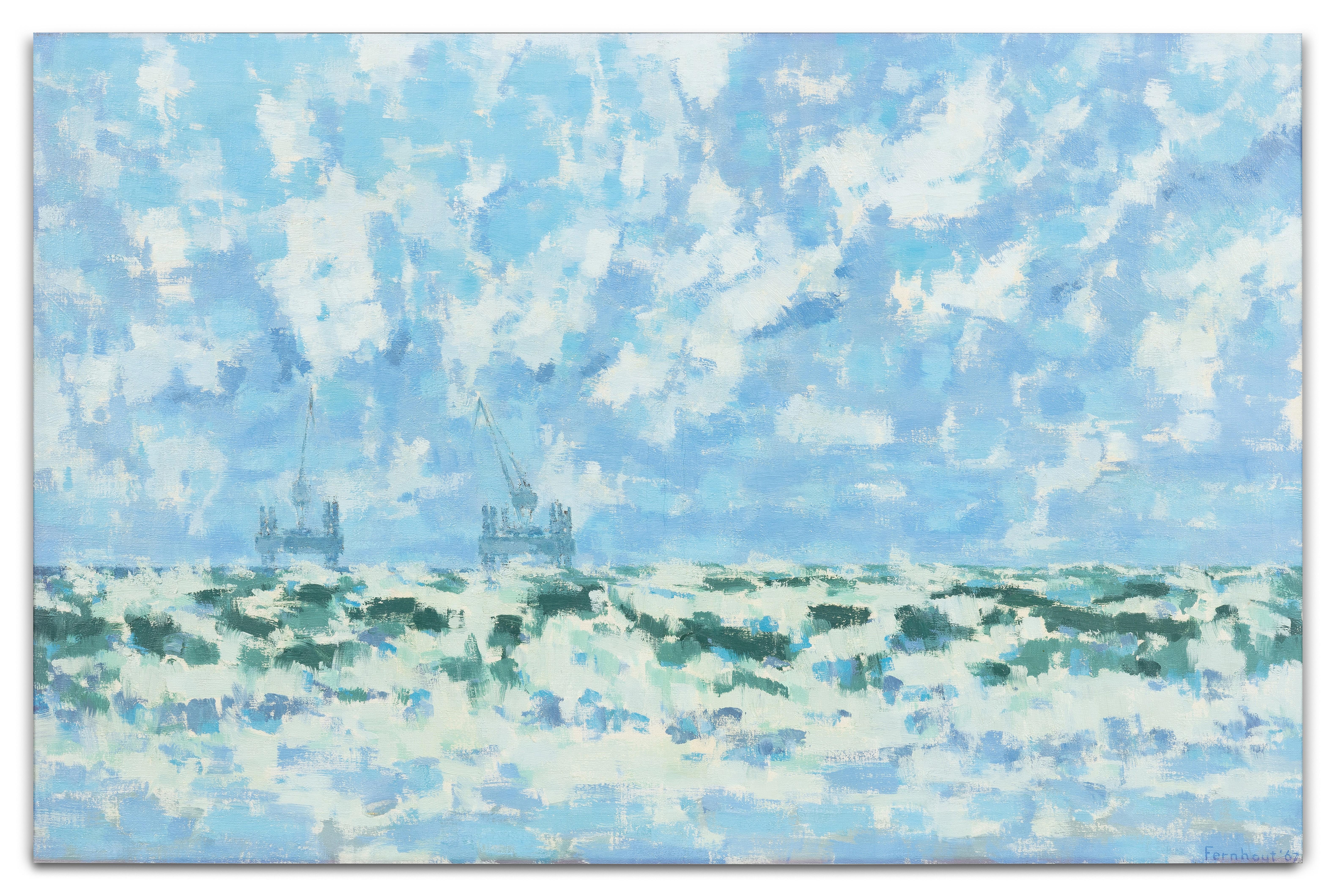 Edgar Fernhout - Boorplatforms op zee