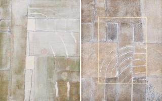 Edgar Hofschen - Konvolut von 2 Gemälden.