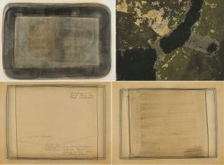 Edgar Hofschen - Konvolut von 4 Papierarbeiten.