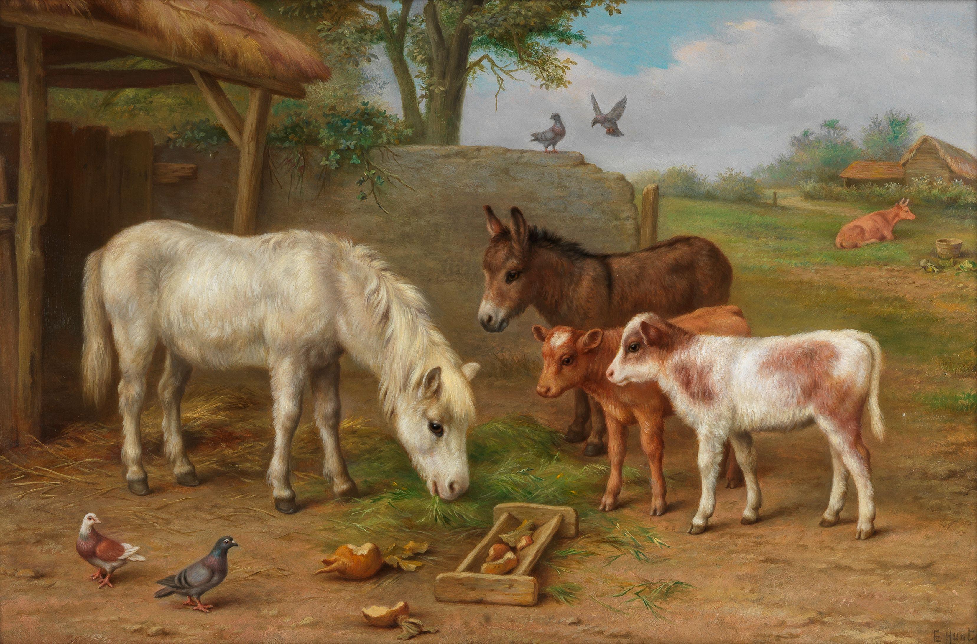 Edgar Hunt - \'Denizens of the Farm\'