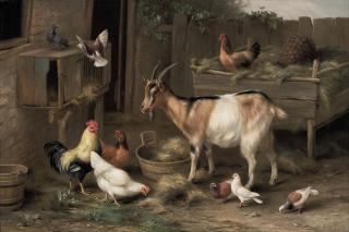 Edgar Hunt - The Happy Farmyard