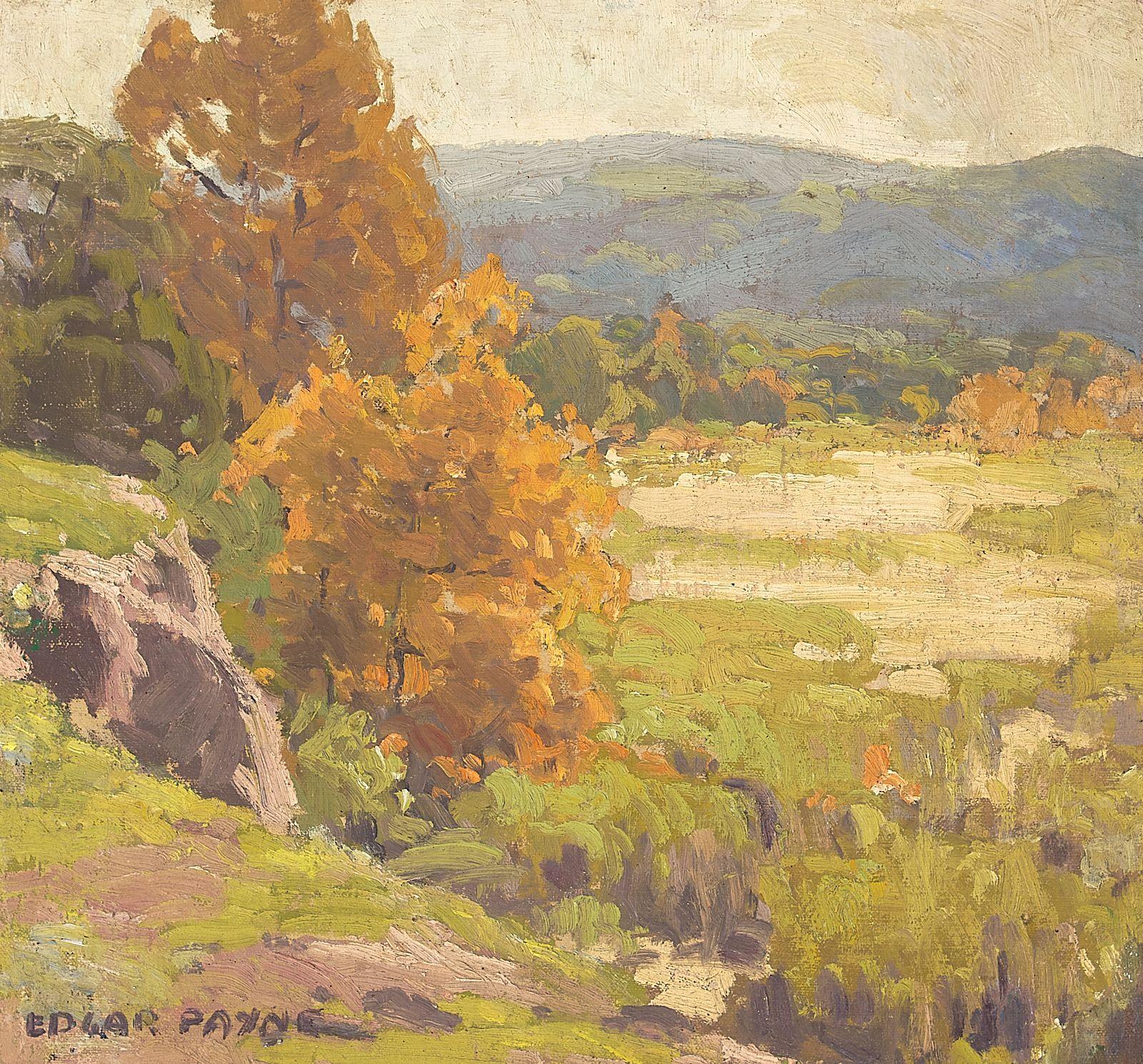 Edgar Payne - Autumn Hillside