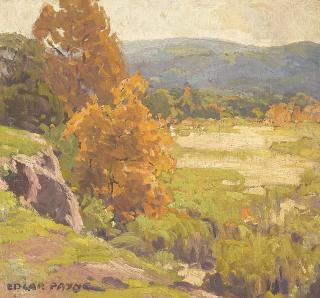 Edgar Payne - Autumn Hillside