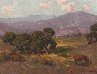 Edgar Payne - California Landscape (Santa Barbara)