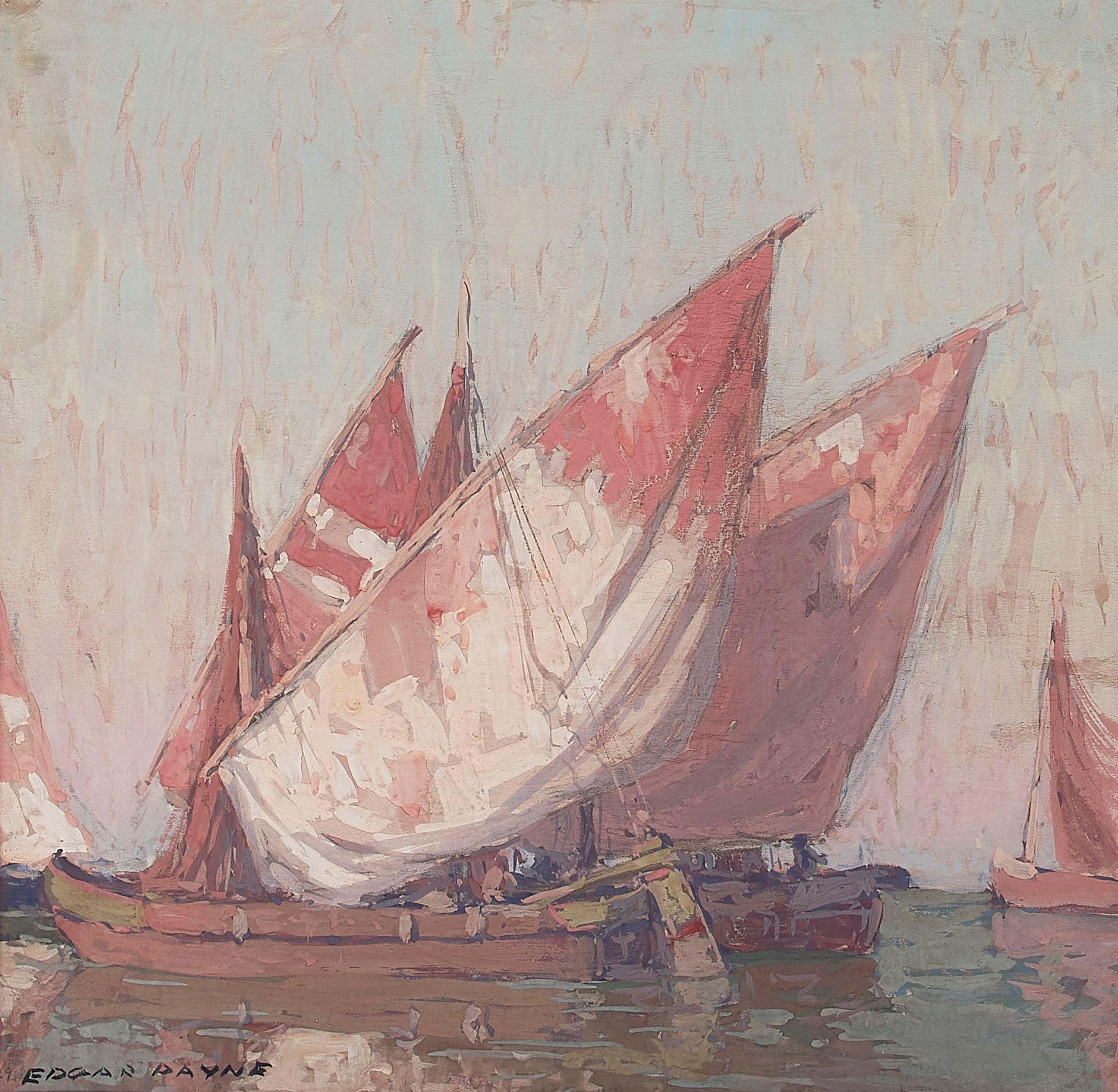 Edgar Payne - Near Choggia on the Adriatic