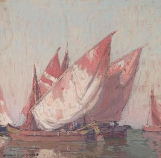 Edgar Payne - Near Choggia on the Adriatic