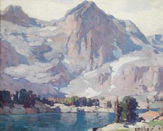 Edgar Payne - Sierra Buttes and Lower Sardine Lake