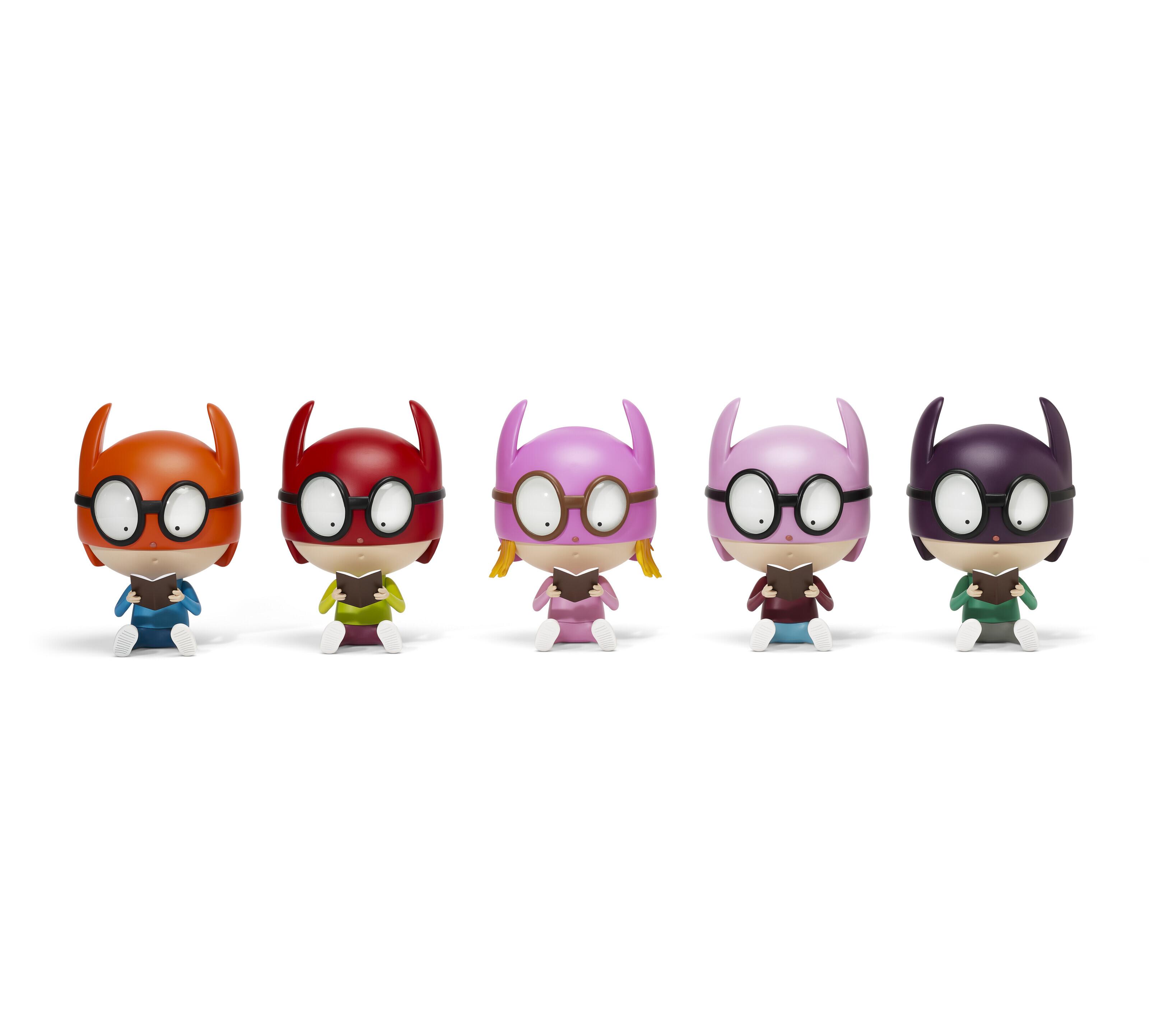 Edgar Plans - Olivia & Juanín - Metal Paper Weight (A Set of Five)