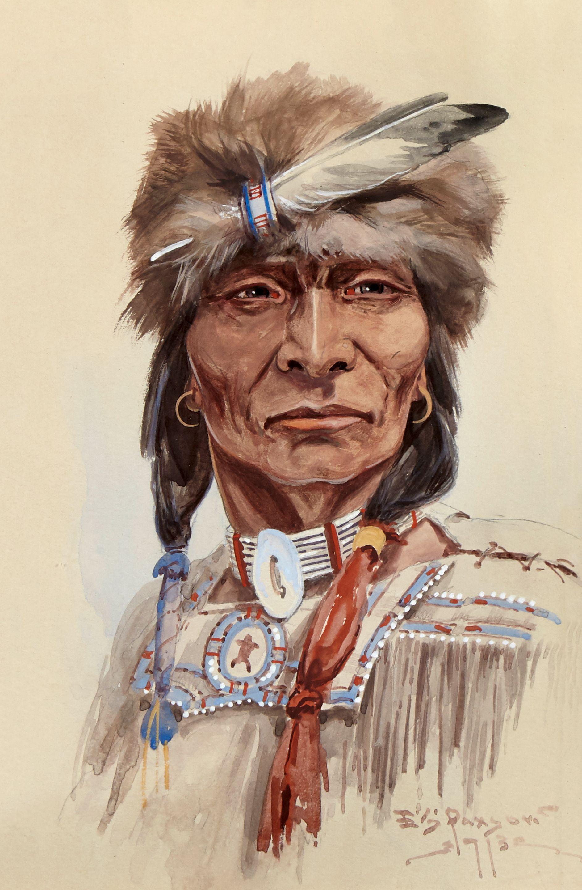 Edgar S. Paxson - Cree from the North