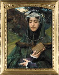 Edgard Maxence - Priere de remettre a Lourdes (Praying for forgiveness at Lourdes)
