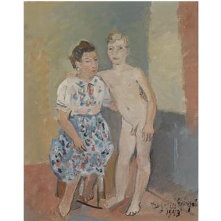 Edgard Tytgat - Belgian Mère Et Enfant