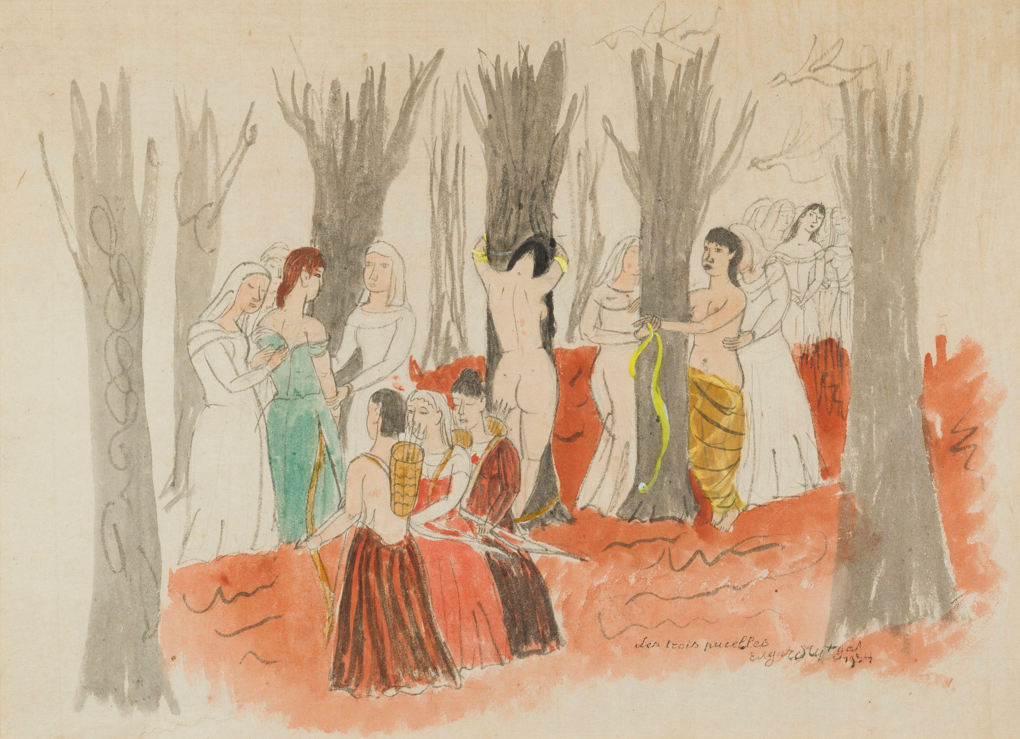 Edgard Tytgat - Les Trois pucelles