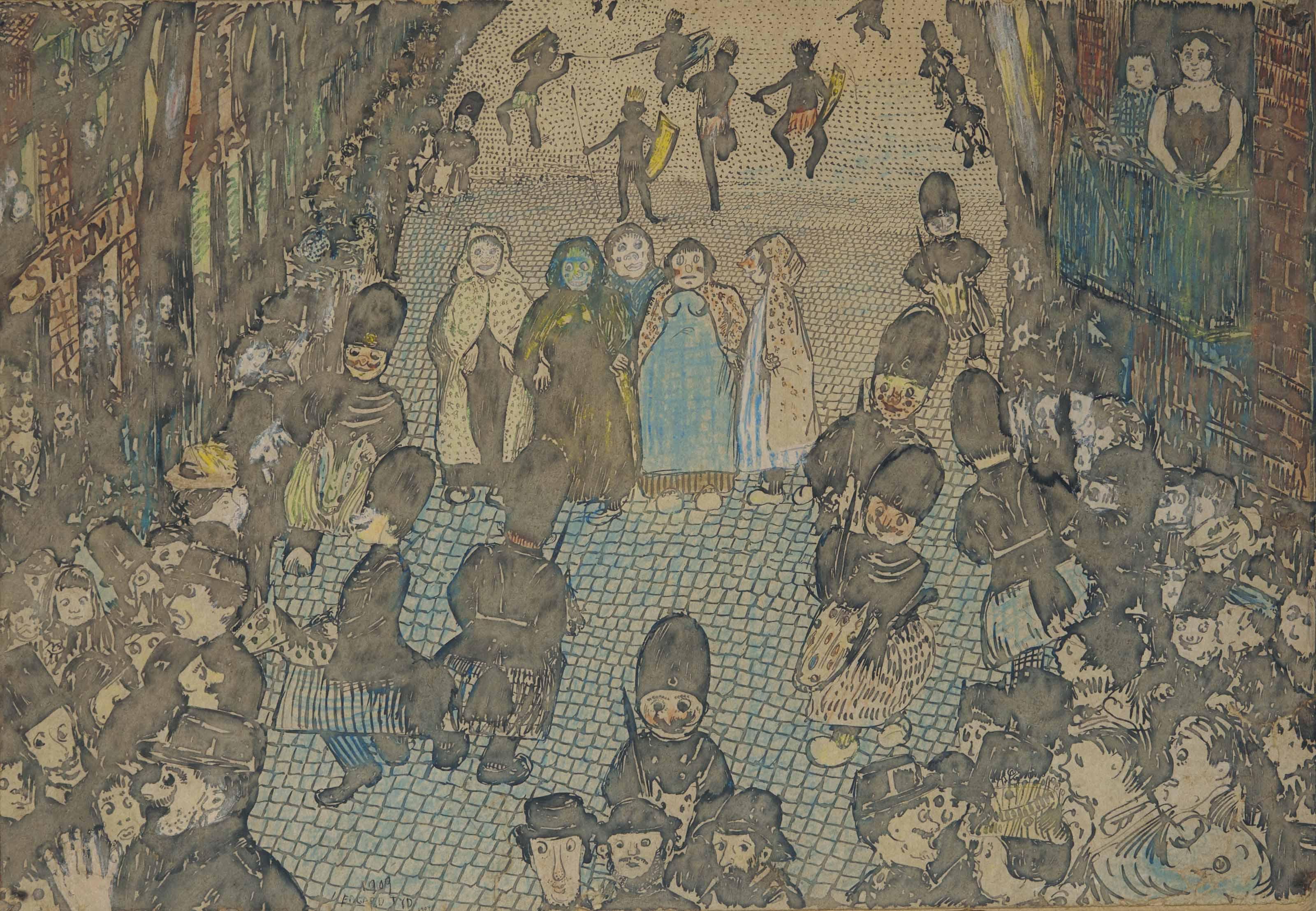 Edgard Tytgat - Procession à Watermael