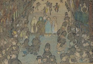 Edgard Tytgat - Procession à Watermael