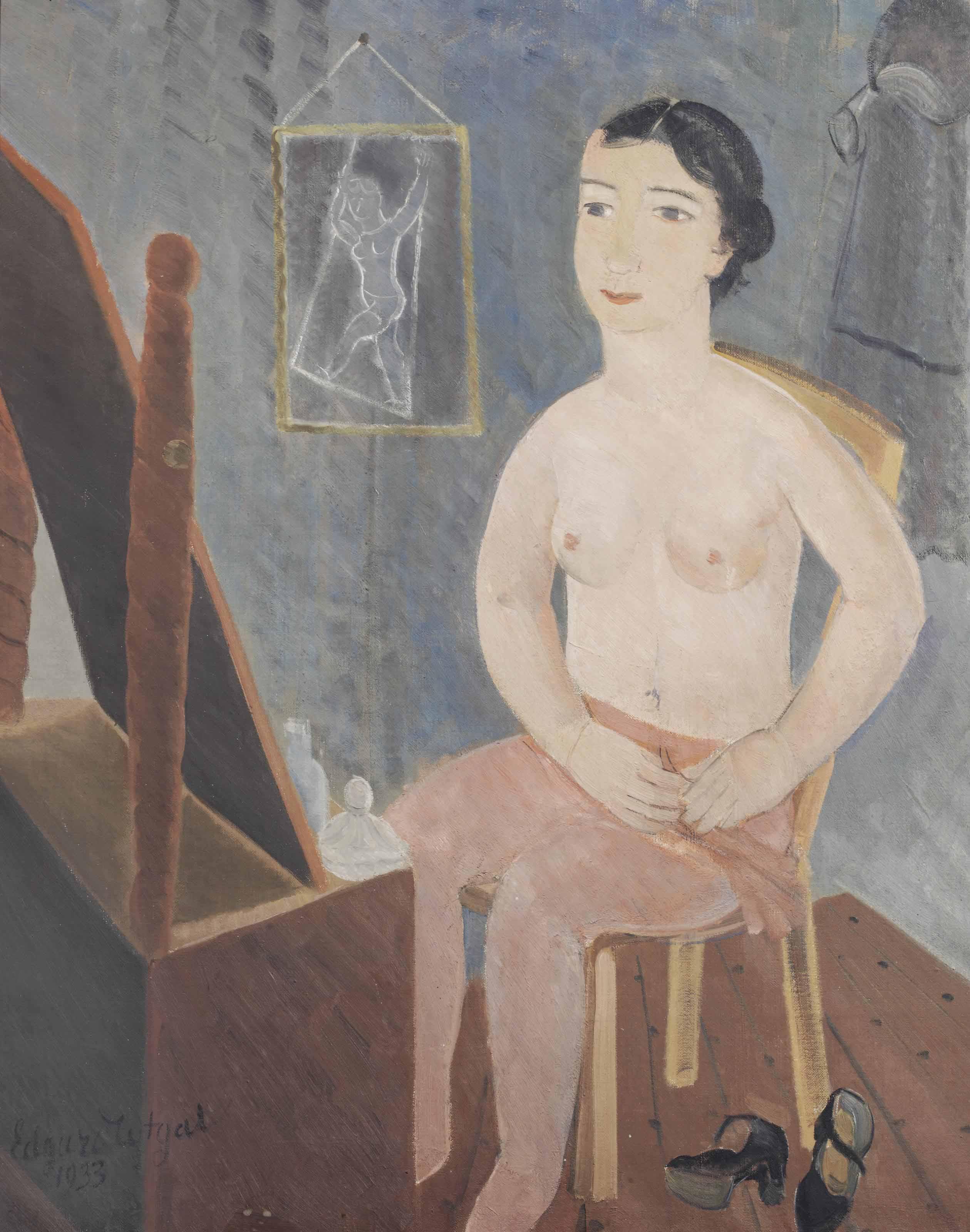 Edgard Tytgat - Trapézienne A Sa Toilette