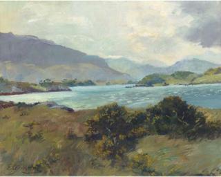 Edith Anna Oenore Somerville - Upper lake, Killarney