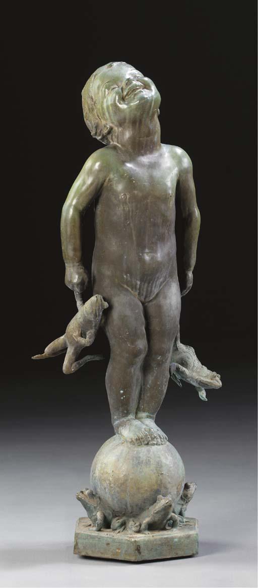 Edith Barretto Parsons - \'Frog Baby\': A Fountain