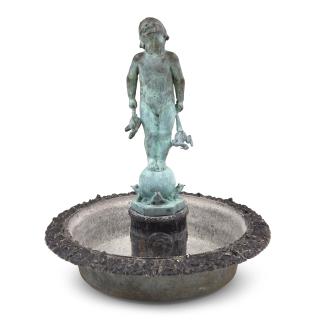 Edith Barretto Stevens Parsons - Frog Baby, A Fountain (a later cast)