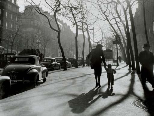 Edith Gerin - Paris, Avenue des Gobelins, vers 1950