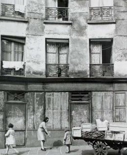 Edith Gerin - Rue des Choufourneurs, 1955