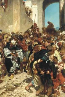 Edmé Alexis Alfred Dehodencq - Les prisonniers Marocains