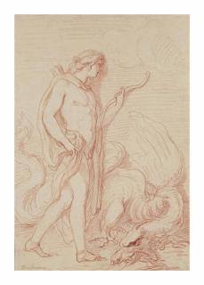 Edme Bouchardon - Apollon et Python