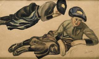 Edmond Bille - Walliserinnen, 1930