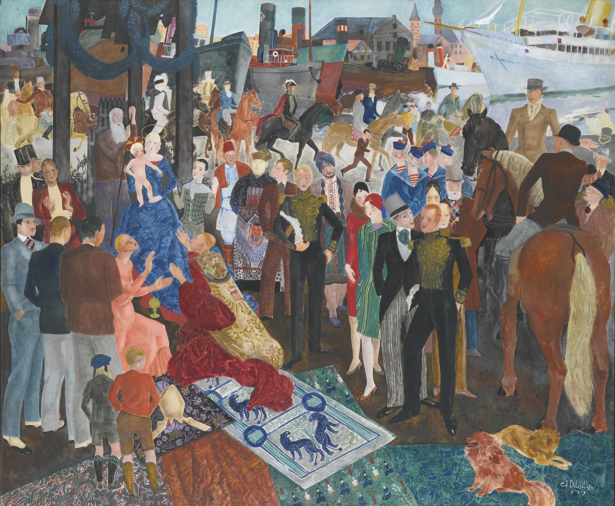 Edmond Delescluze - Belgian l\'Adoration