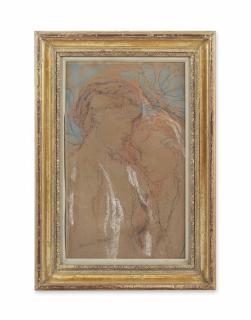 Edmond François Aman-Jean - Les amoureux