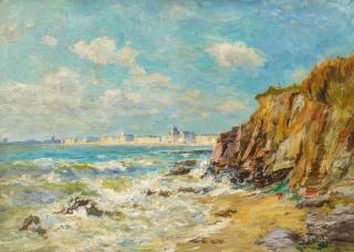 Edmond Marie Petitjean - An der Atlantikküste bei La Rochelle