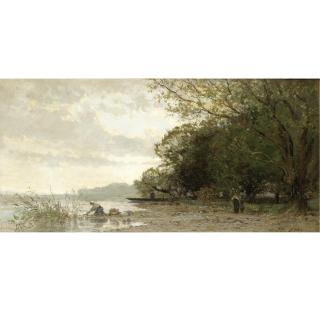 Edmond-Marie Petitjean - Lavandiere