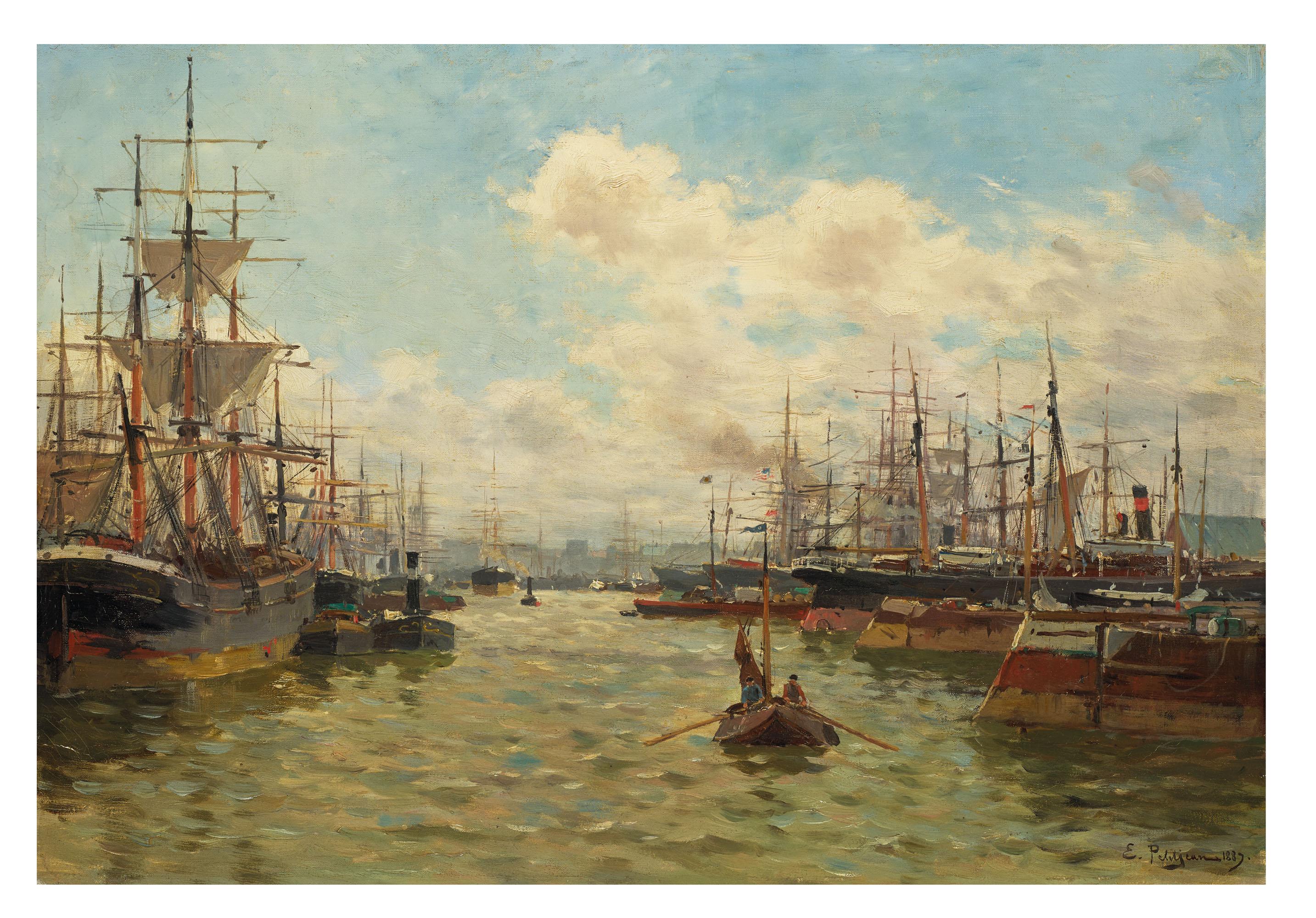 Edmond Marie Petitjean - Marine