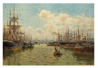 Edmond Marie Petitjean - Marine