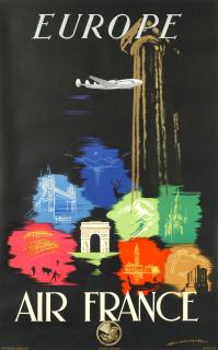 Edmond Maurus - Air France, Europe