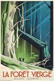 Edmond Maurus - La Forêt Vierge, Boubin (Bohême)