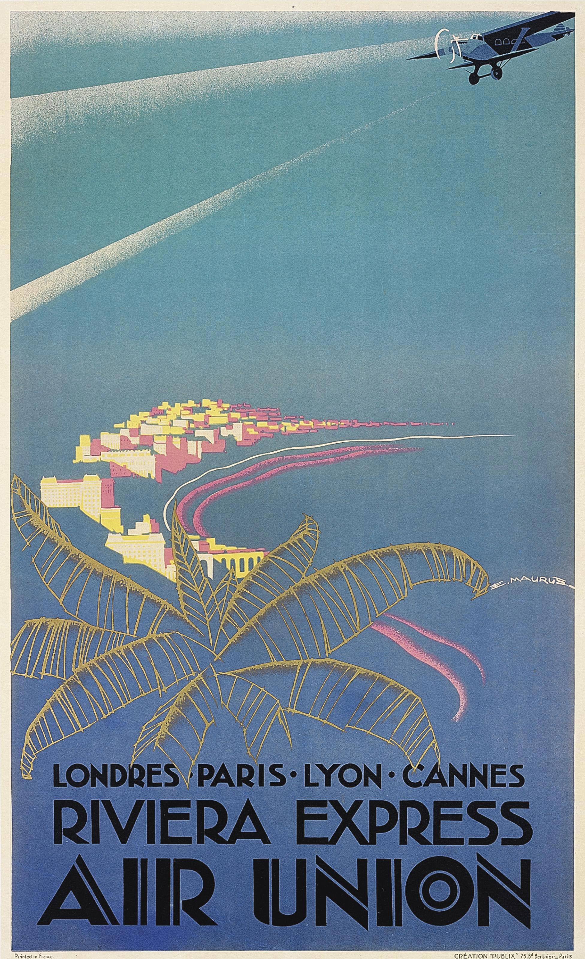 Edmond Maurus - Riviera Express, Air Union