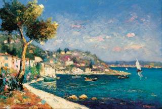 Edmond Petitjean - La baie de Cassis